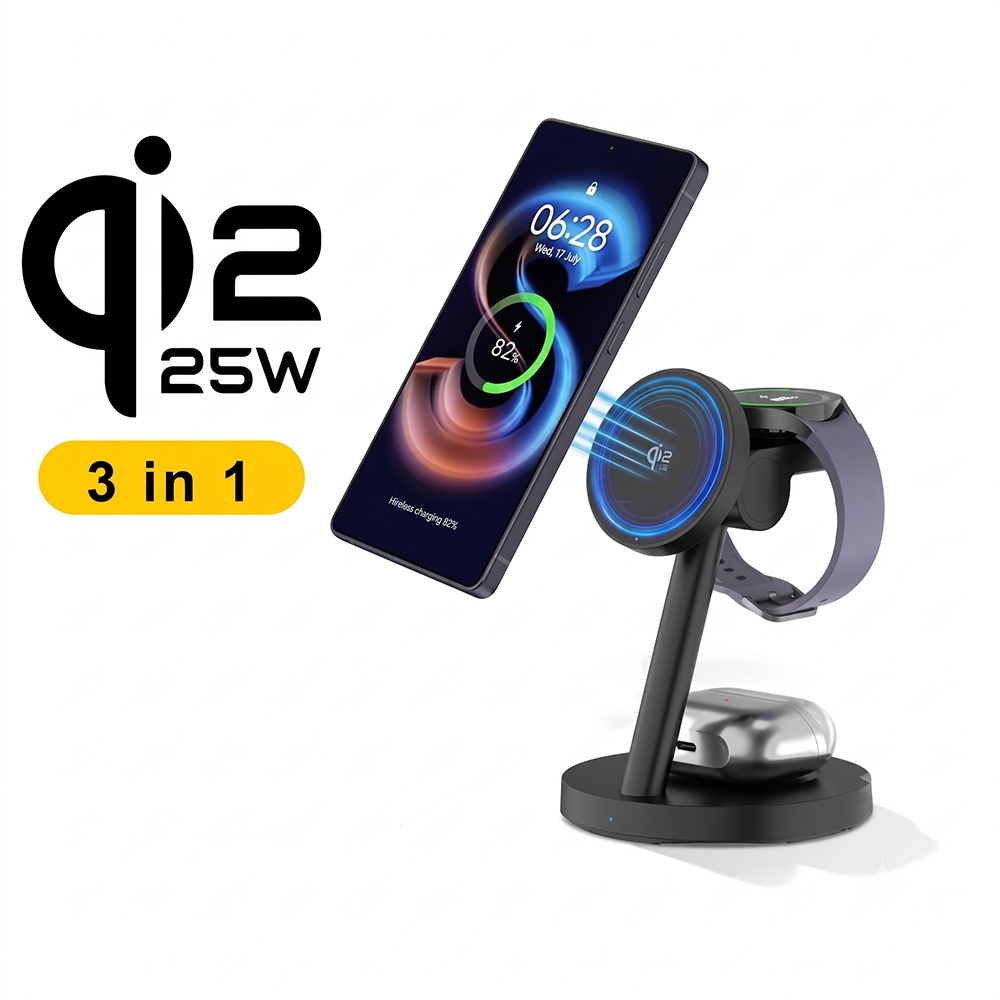 Smartwatch Ac - 25W Qi2.2 25W Magnetic Wireless Charging