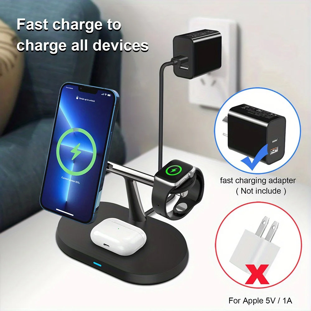 3 in 1 Magnetic Wireless Charg - огляд і ціна Wireless Charger Watch
