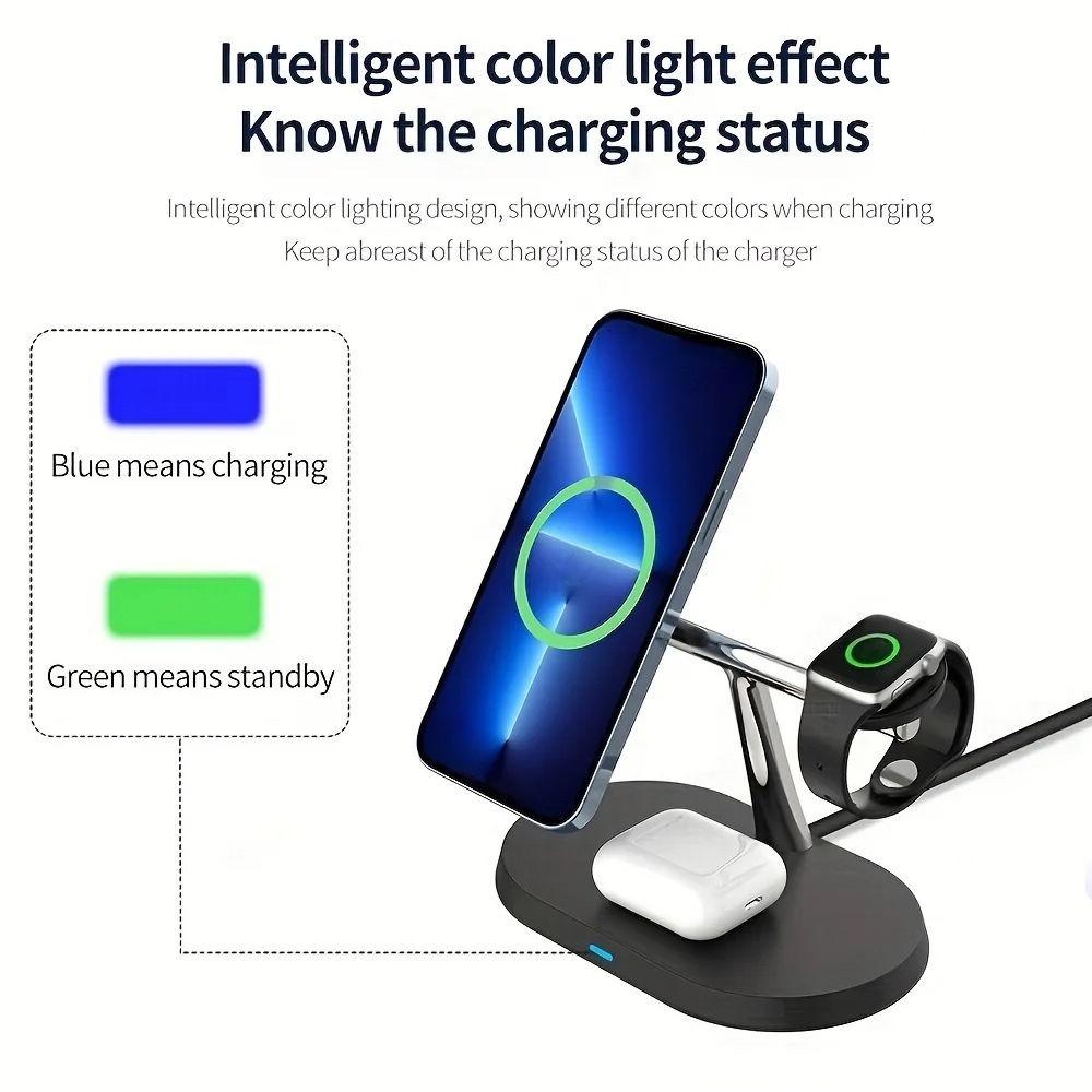 3 in 1 Magnetic Wireless Charg - огляд і ціна Wireless Charger Watch