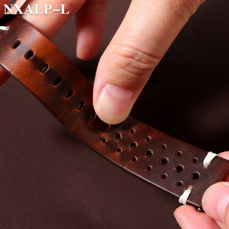 Retro Oil Wax Discoloration Le - огляд і ціна Nylon Nato Strap