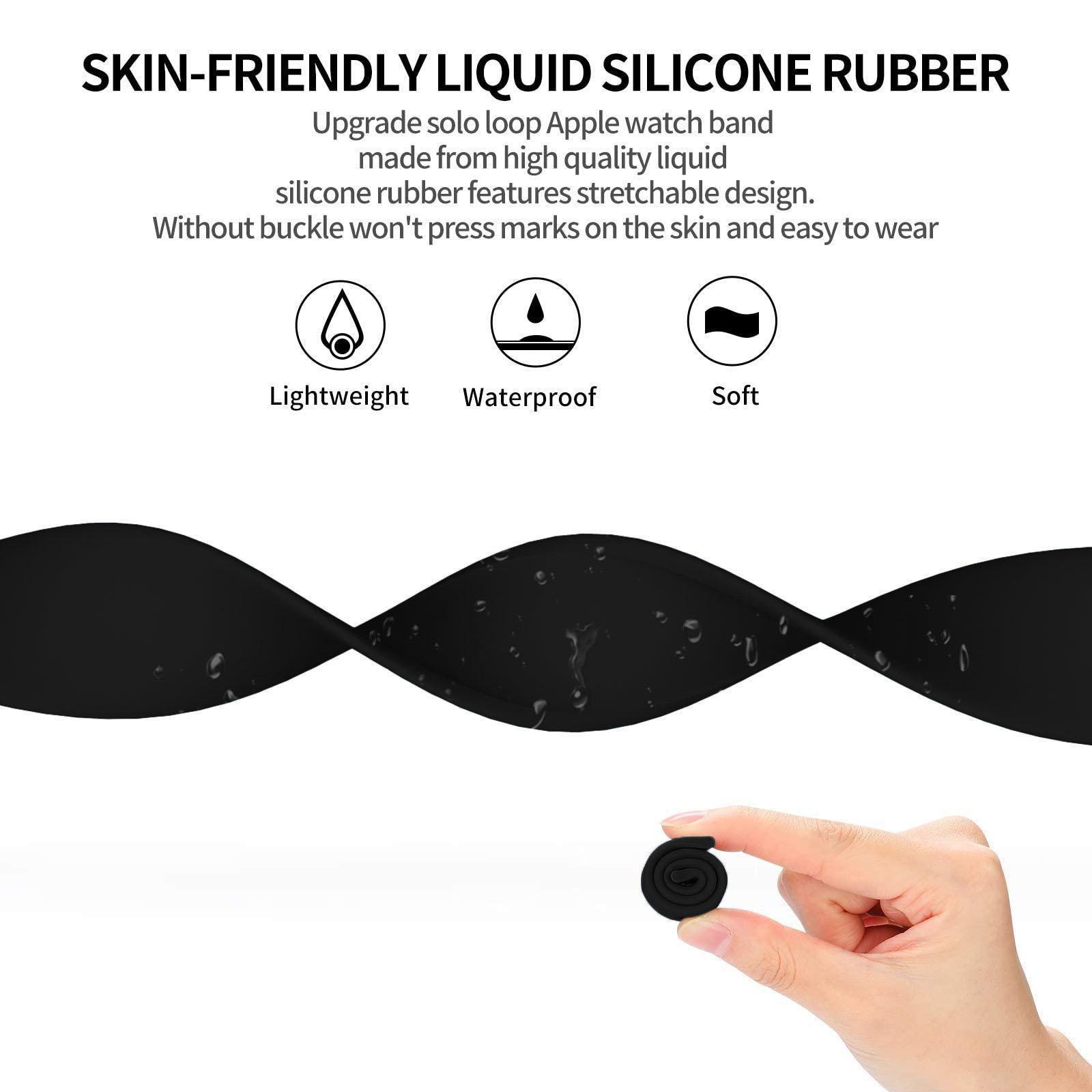 Solo Loop silicone for apple W - огляд і ціна Solo Loop Strap
