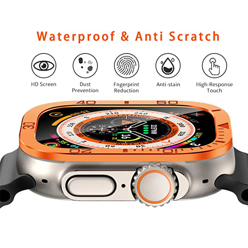 Tempered Glass for Apple Watch - огляд і ціна Watch Case Bumper