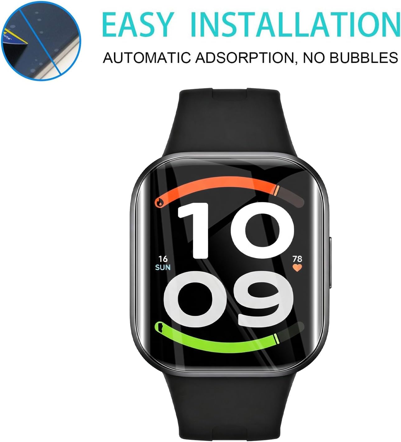 1-5PCS Soft Hydrogel Film For  - огляд і ціна Watch Face Protector