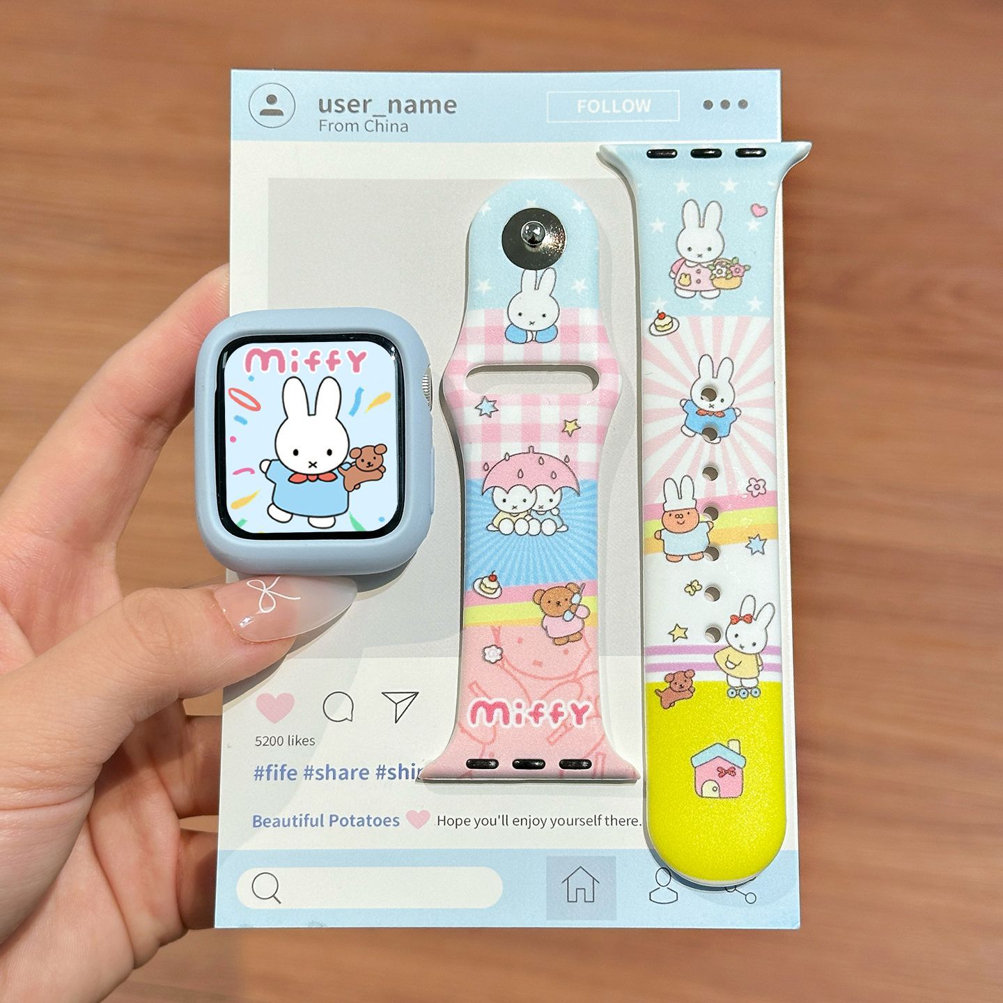 Dopamine Color Miffy Silicone  - огляд і ціна Silicone Band Replacement