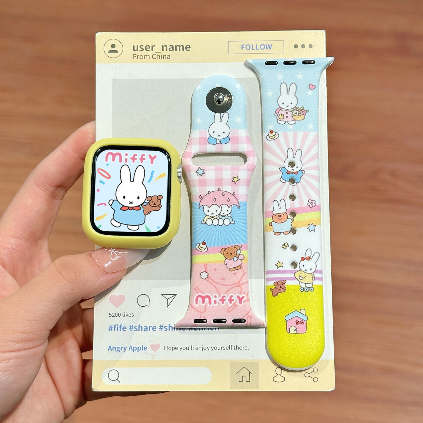 Dopamine Color Miffy Silicone  - огляд і ціна Silicone Band Replacement