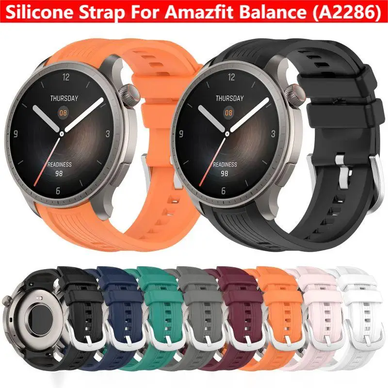 Silicone Strap for Amazfit Bal - огляд і ціна Silicone Band Replacement