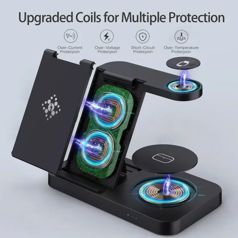 Travel 4 in 1 Wireless Charger - огляд і ціна Wireless Charger Watch