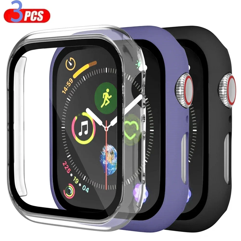 3pack Glass+cover For Apple Wa - огляд і ціна Smartwatch Band Accessories