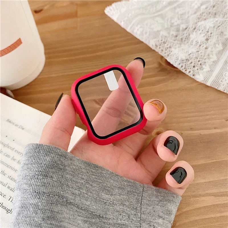 3pack Glass+cover For Apple Wa - огляд і ціна Smartwatch Band Accessories
