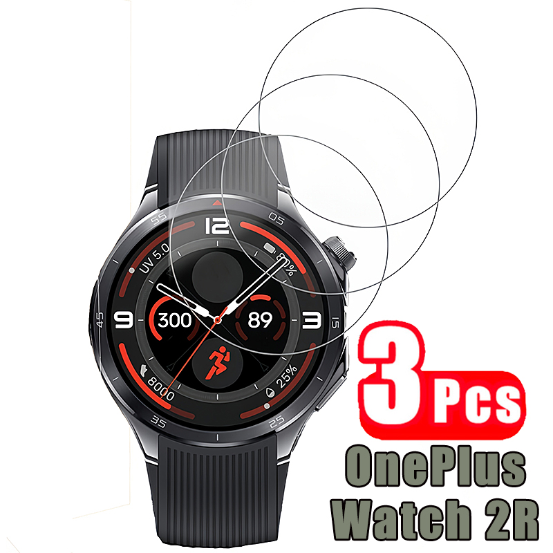 3PCS 9H Tempered Glass Screen  - огляд і ціна Watch Face Protector