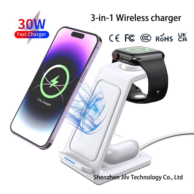 15W 3 in 1 Wireless Charger St - огляд і ціна Wireless Charger Watch