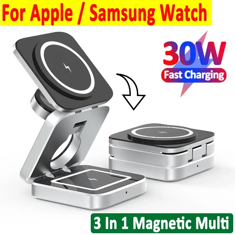 30W Magnetic Wireless Charger  - огляд і ціна Wireless Charger Watch