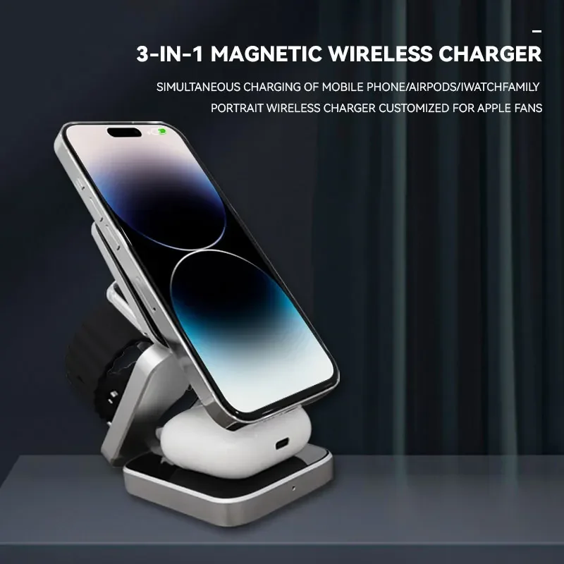 30W Magnetic Wireless Charger  - огляд і ціна Wireless Charger Watch